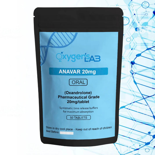 Anavar 20mg Tabs (Oxandrolone) - OXYGENS LAB. Buy Anavar online in South Africa