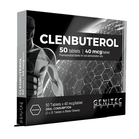 GENITEC PHARM ~ Clenbuterol 40mcg