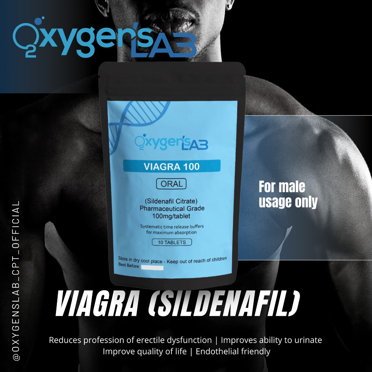 VIAGRA 100 - OXYGENS LAB. Viagra South Africa, buy online