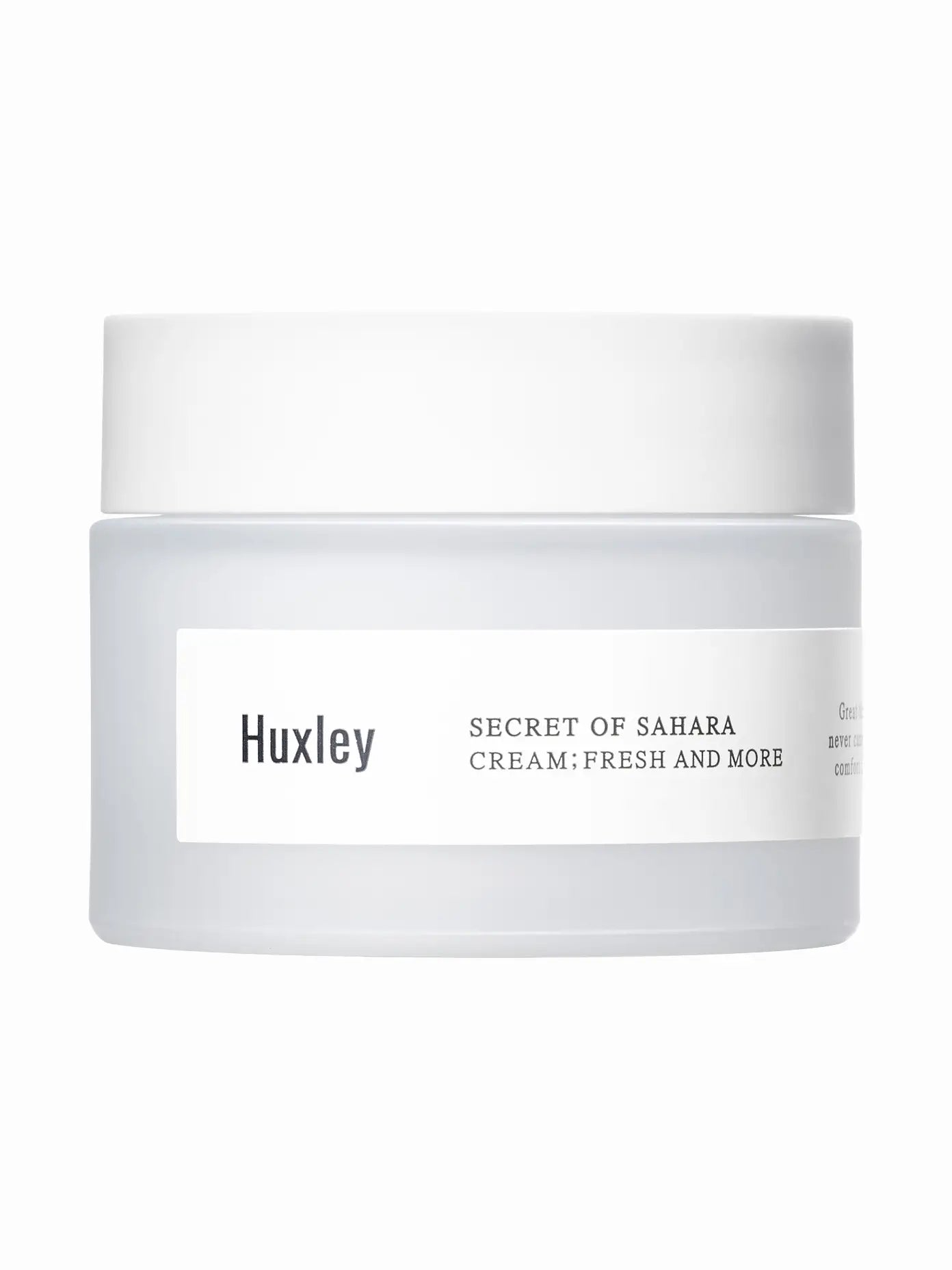 Huxley Fresh and More Cream